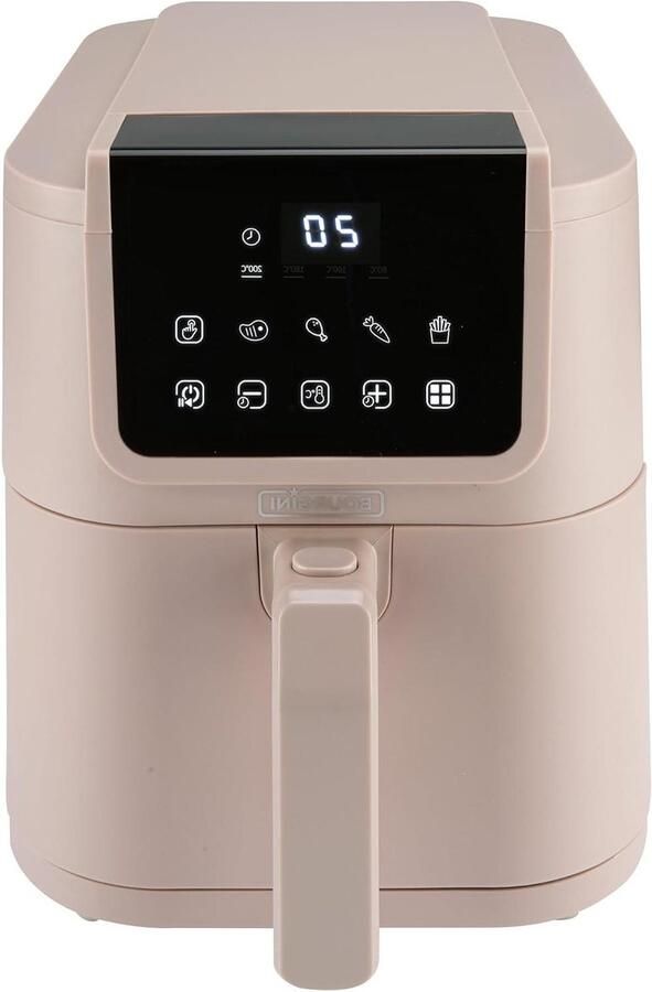 Airfryer Keramisch Heteluchtoven Compact Gezond Koken Ultra Stil 5 Liter Beige