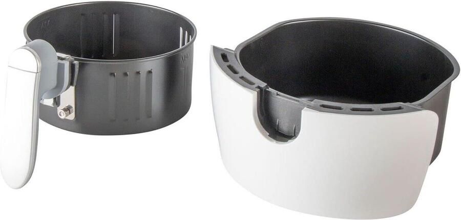 Airfryer Kom Reserveonderdeel Lekker Koken Origineel Onderdeel Standaard Maat Zwart