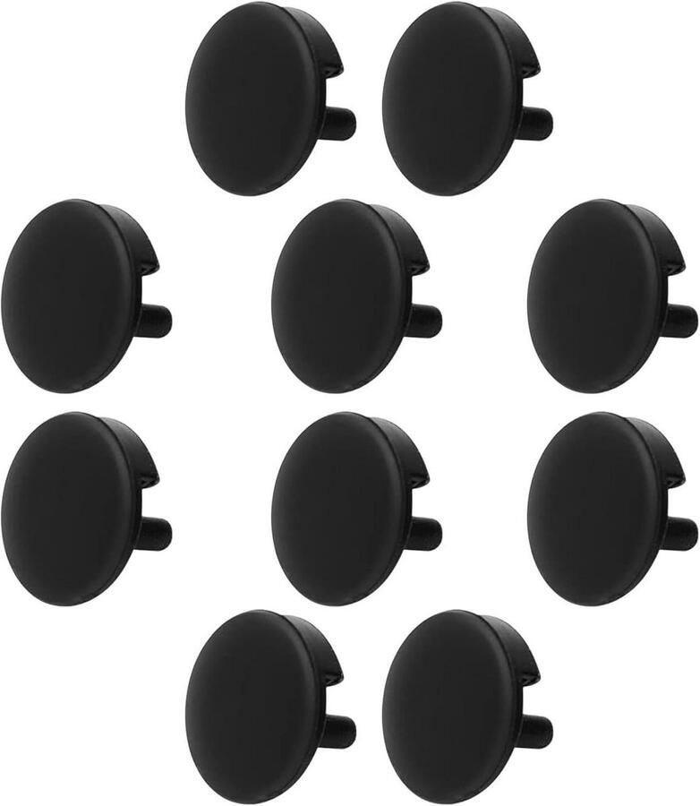 Airfryer Kussen Tabs Crisper Plate Protectors Bescherming Apparaat Voorkomt Krassen 10 Stuks Zwart