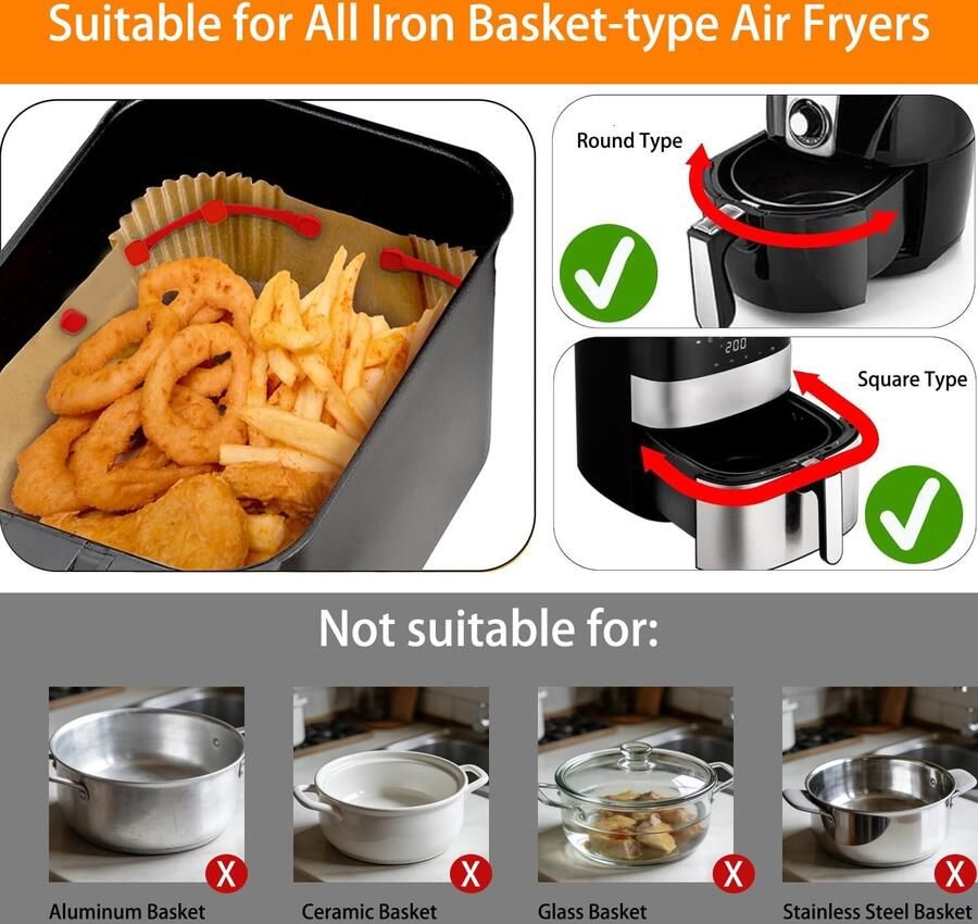 Airfryer Magneet voor Bakpapier 12 Stuks Magneten voor Airfryer Bakpapier Bevestiging Siliconen Magneet BPA-vrij Air Fryer Magnetische Accessoires voor Philips Ninja (Zwart)