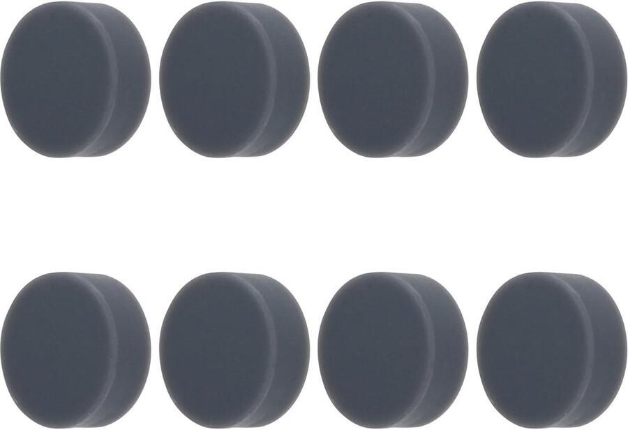 Airfryer Magneten Siliconen Clips Bakpapier Bevestigen Warmtebestendig Materiaal 8 Stuks Grijs