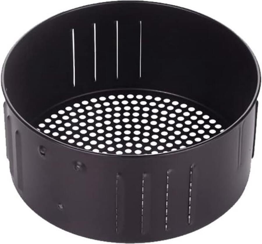 Airfryer Mand Vervangende Accessoires Lekker Koken Specifieke Capaciteit 21 x 21 x 13 cm Zwart