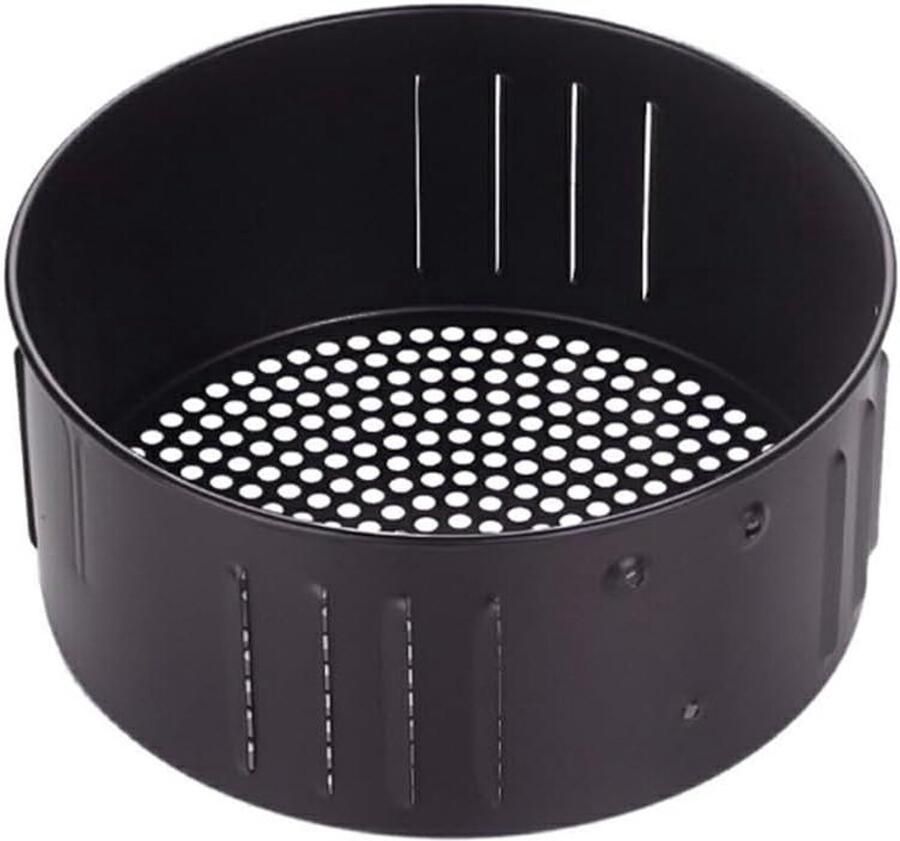 Airfryer Mand Vervangende mand Eenvoudig koken Antiaanbaklaag 3.5L Zwart