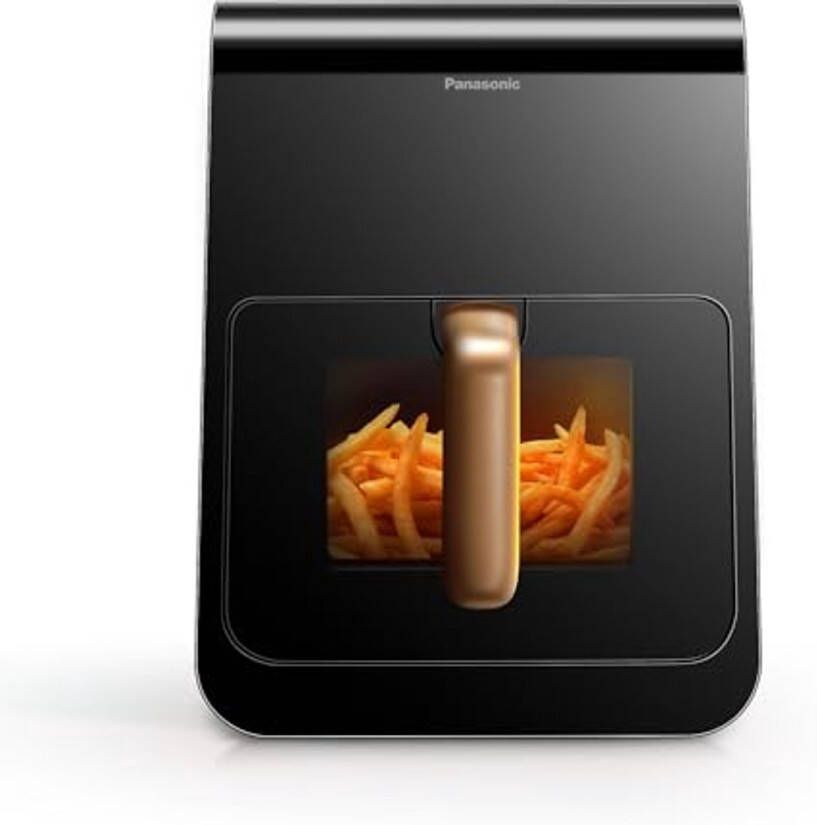 Airfryer met Kijkraampje 5 Liter 80-200°C Timer LCD en 11 Voorinstellingen