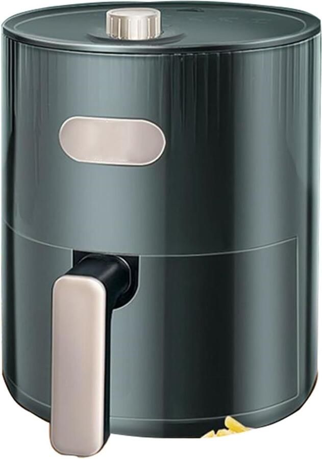 Airfryer met Lade Olievrije Friteuse Gezond Frituren 6 Slimme Programma's 4 Liter Wit Groen