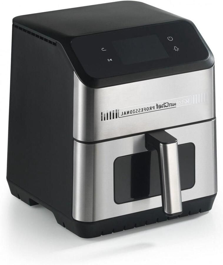 Airfryer Multikoker Heteluchtfriteuse Digitale Gezond Koken WIFI-Verbinding 7L Zwart