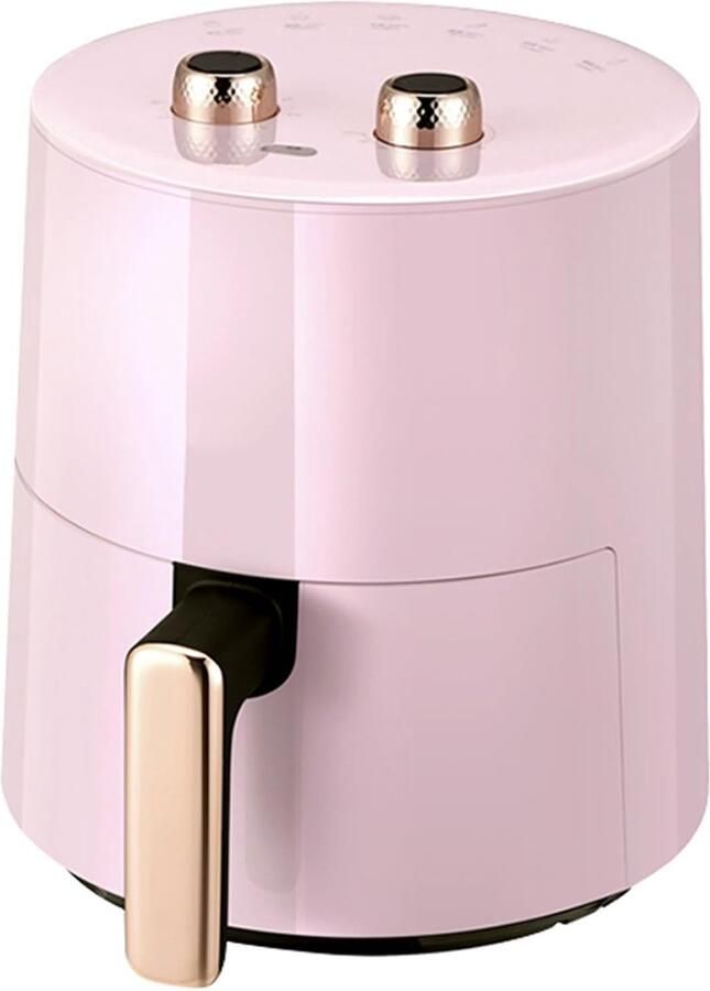 Airfryer Olievrij Hetelucht Friteuse Gezond Bakken 360° Circulatie Verwarming 37 Liter Capaciteit Roze