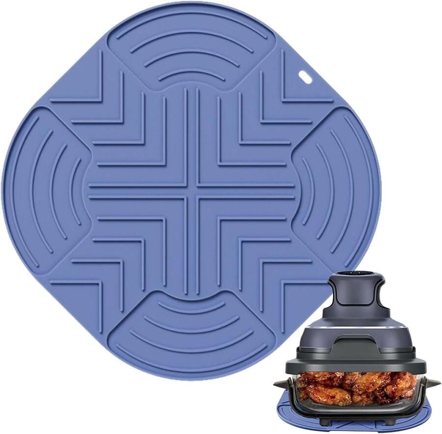 Airfryer Onderlegger Beschermmat Pannenonderzetter Werkblad Beschermen Antislip en Hittebestendig 26.5 x 26.5 cm Niet gespecificeerd