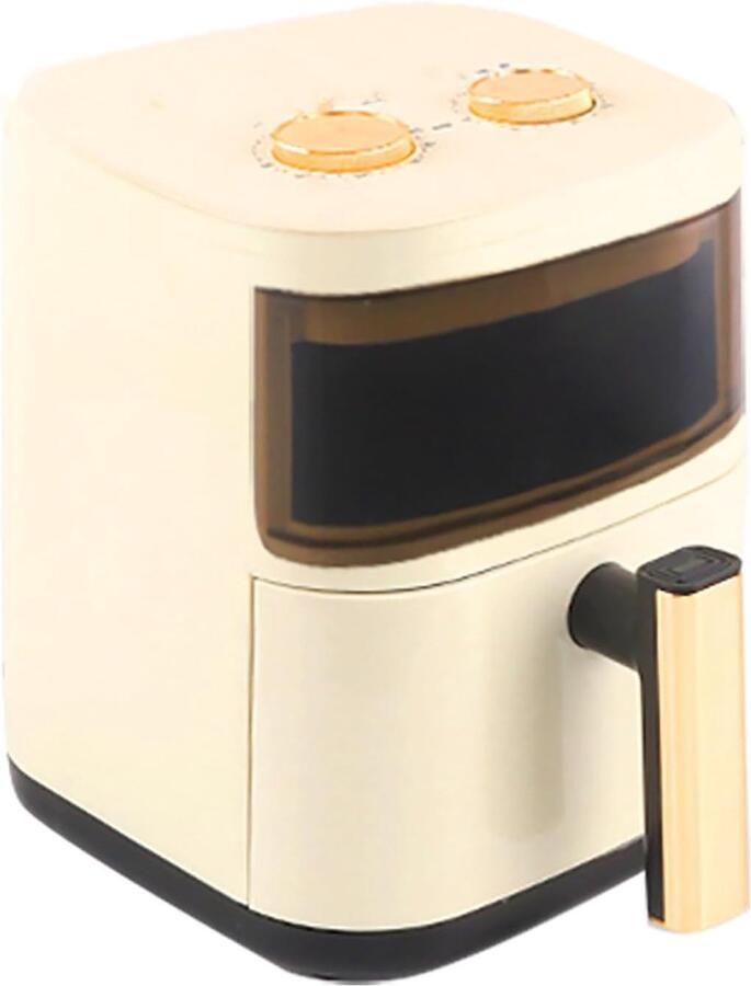 Airfryer Oven Combi Oven Olievrij Frituren 3D Hete Lucht 5 Liter Capaciteit Zwart