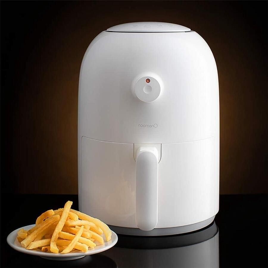 Airfryer Oven Frituur Gezond Koken Olievrij Frituren 2.0 Liter Zilver
