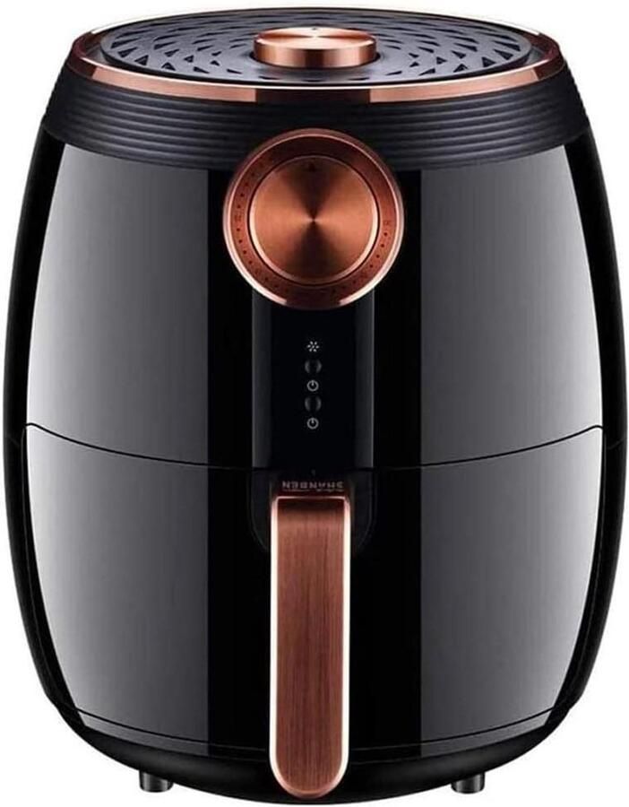 Airfryer Oven Kleine Friteuse Gezond Koken Snelle Luchtcirculatie 4.5L Capaciteit Rood