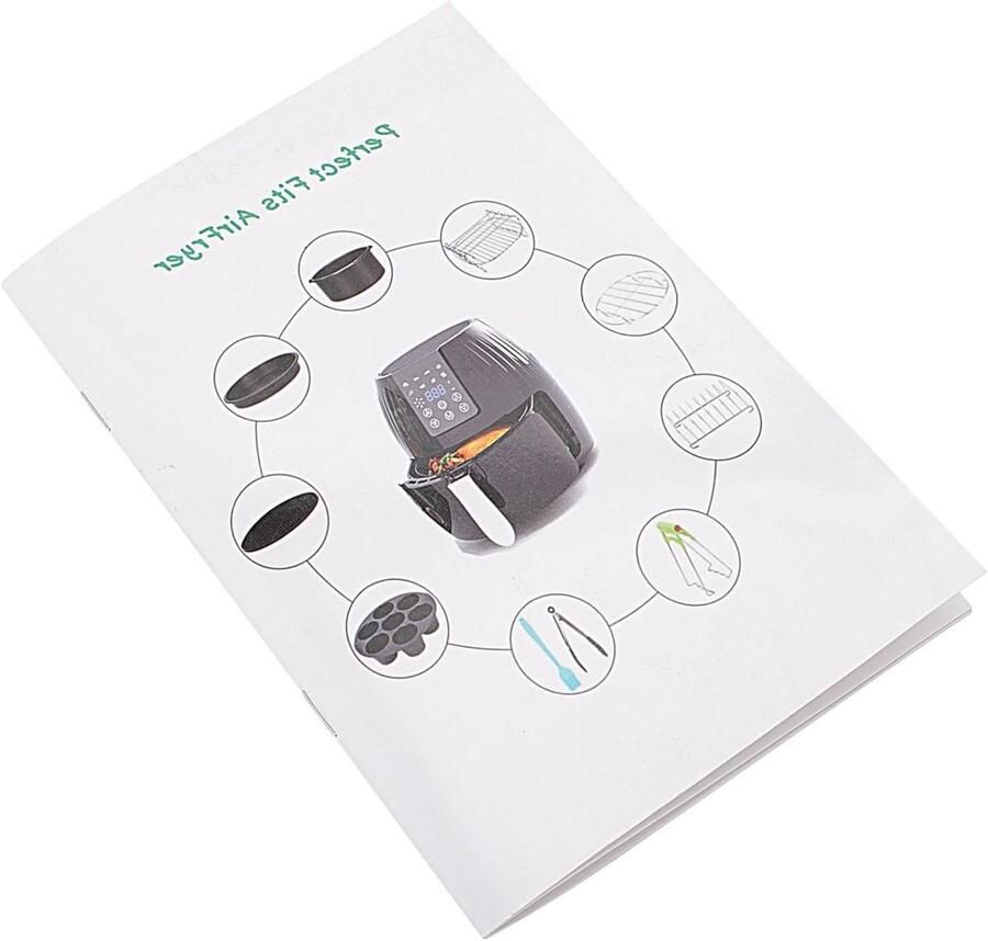 Airfryer Receptenboek Kookboek Luchtfriteuse Lekker Koken Eenvoudige Instructies Compact Formaat Assorti