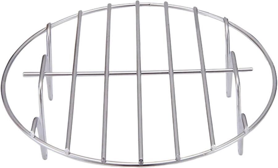 Airfryer Rek Kookrek Grill Gezond Koken Hittebestendig Antiaanbak 6 7 of 8 inch Zilver