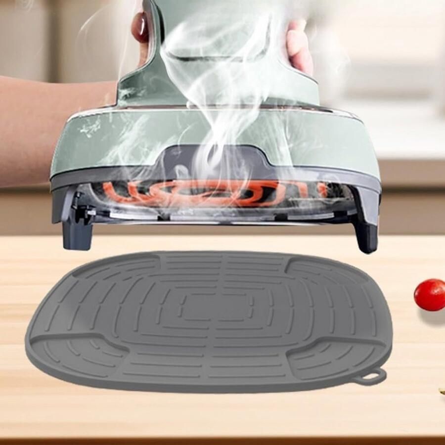 Airfryer Siliconen Mat Hittebestendige Onderlegger Bescherming Keuken Functioneel Ontwerp 258 x 258 cm Zoals Afgebeeld