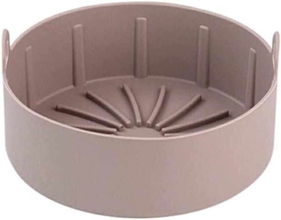 Airfryer Siliconen Pot Herbruikbare Hittebestendige Mand Brood Gebakken Kip Pizza Plaat Magnetron Liners Keuken Bakken Koffie 16cm