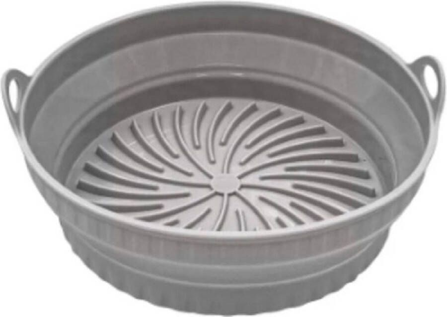 Airfryer siliconen rond mandje – Heteluchtfriteuse siliconen bakvormen Airfryer accesoires – Heteluchtfriteuse siliconen bakvormen – Airfryer accessoires