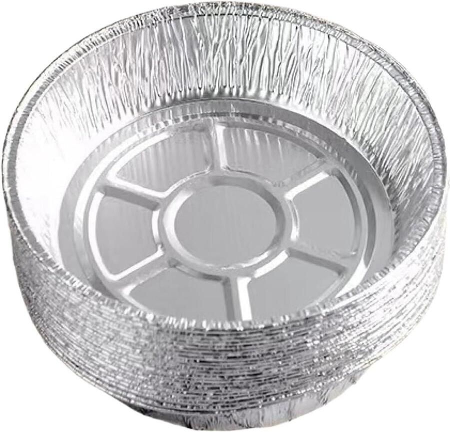 Friteuse Vellen Bakjes Airfryer Gezond Koken Verstelbare Maten 50 stuks Aluminium