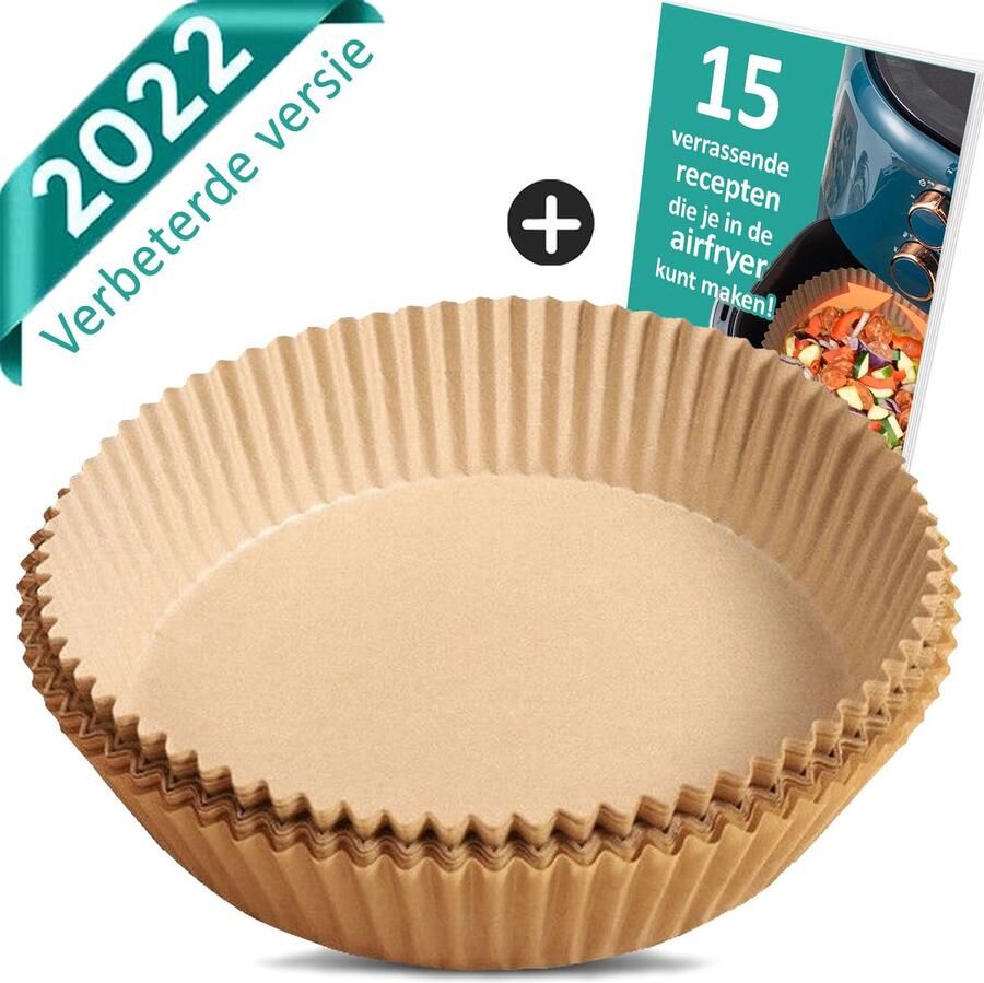 Airfryer Wegwerpbakjes Accessoire voor heteluchtfriteuse Bakpapier Rond 20cm