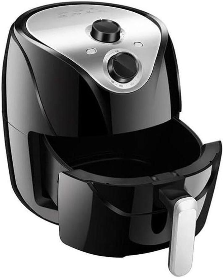 Airfryer XL Heteluchtfriteuse Oven Gezond Koken Snelle Convectietechnologie 52 liter Zwart
