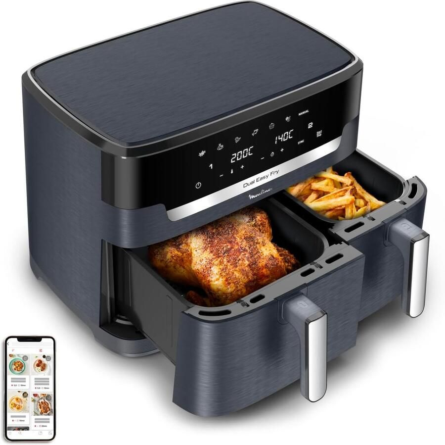 Airfryer XXL Dubbele Mand Airfryer kookaccessoire