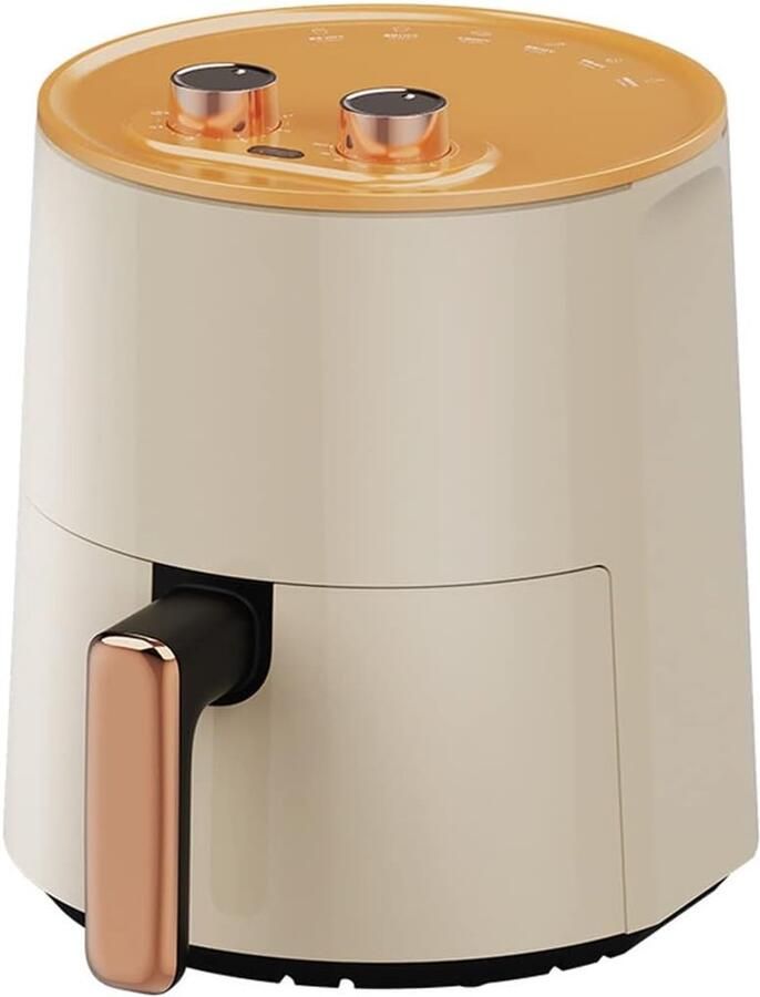 Airfryer Zonder Olie Elektrische Friteuse Gezond Frituren Power-Off Geheugenfunctie 5L Capaciteit Wit