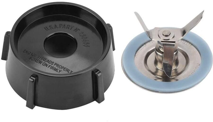 Aladdien Blenderaccessoires Mes met Onderplaat Vervangingskit Geschikt voor blenders Handgemaakt met hoge kwaliteit Ideaal v