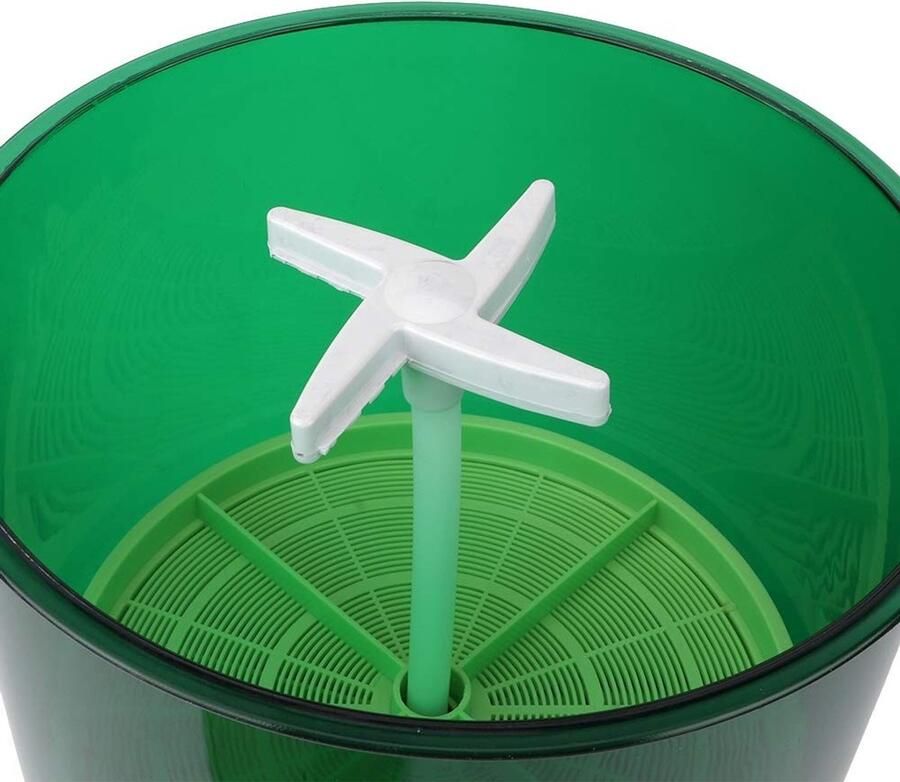 Allecto Groene plastic automatische spruitmachine Duurzame taugé-maker Veilig en eenvoudig in gebruik 220V Voor thuisgebruik Groenten k