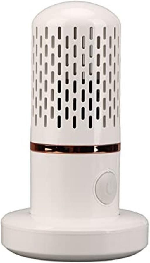 Allecto Groente- en Fruitwasmachine Draadloos en USB-oplaadbaar Mini fruitreiniger Wit Compact en draagbaar Ideaal voor onderweg Perf