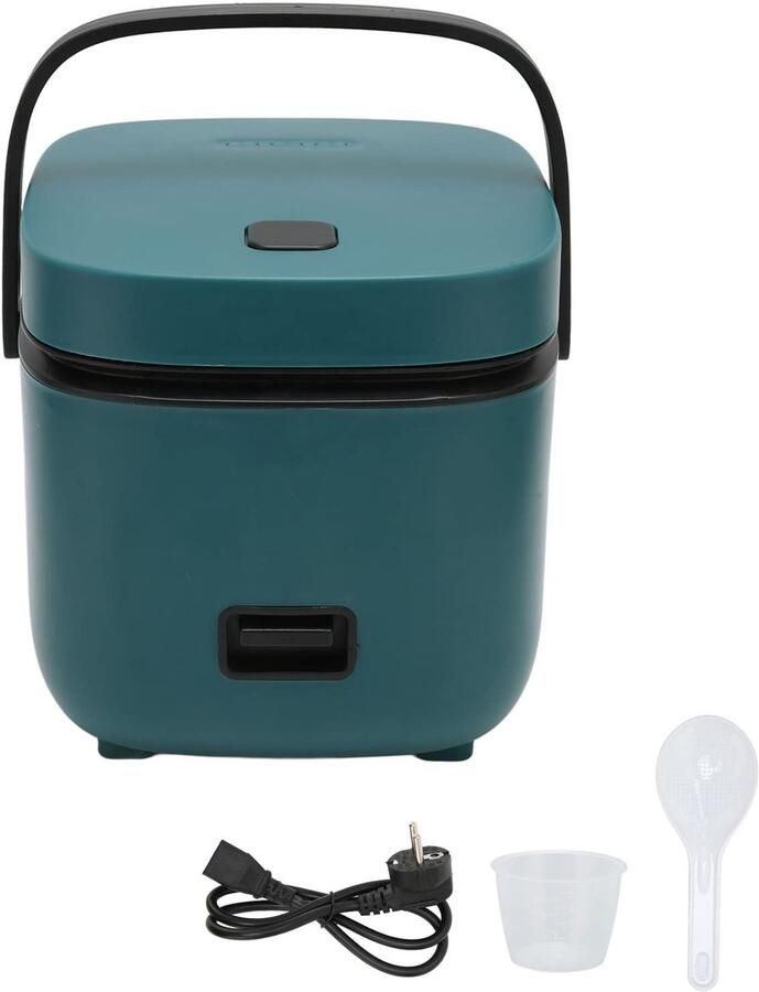 Store_9 rijstkoker mini-rijstkoker draagbaar en handig multi stomer voor 1 tot 3 personen 1 2 liter