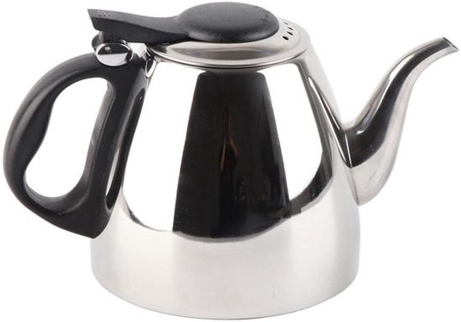 Aladdien RVS-waterkoker 1 2 L Elegante theepot Hittebestendige handgreep Duurzaam stijlvol Keukenapparaat Thee en koffie Perfect voo