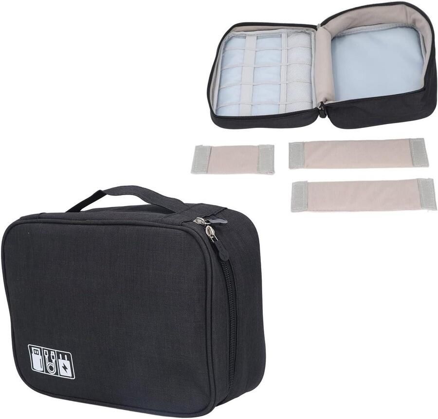 Allecta Opbergtas voor Draagbaar Koffiezetapparaat Waterdicht en Stofdicht Reiskoffer voor Koffiecapsules met 3 Extra zoekwoorden