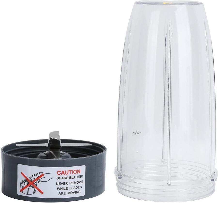 Allecto 32OZ Sappressor Beker Blender Vervangend Mes Groen Cross-blad Extractie Geschikt voor 600W en 900W 32 Ounces