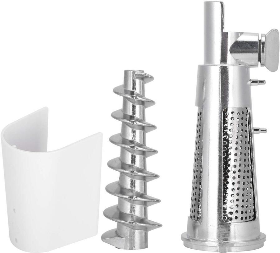 Allecto Accessoires sapcentrifuge Vleesmolen accessoires Schroefas filter huls afscherming Rood Tomaten Mixer bijlage accessoires Keu