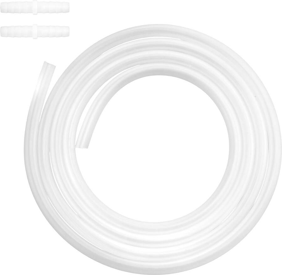 Allecto Afvoerslang Siliconeslang Geschikt voor ijsmachine 6mm Verlengslang Ideaal voor Nugget en Opal Geschikt voor ijsmakers 6mm