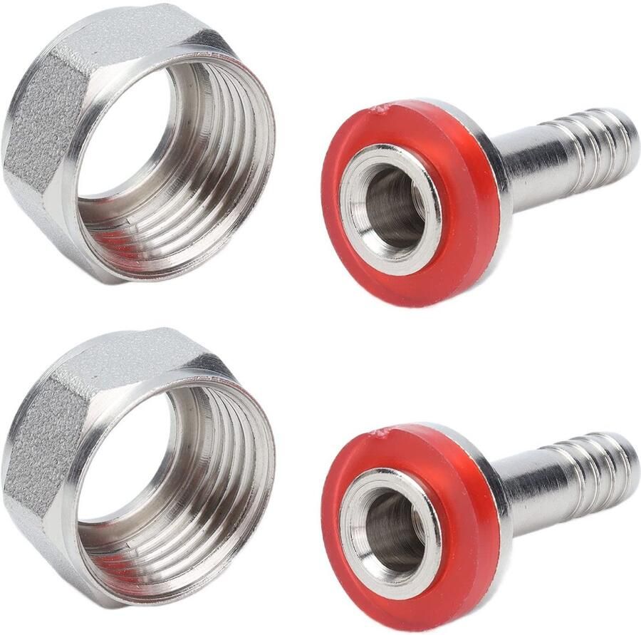 Allecto Amerikaanse Type Vaatje Koppeling Rvs Biervat Connector Eenvoudig te installeren 5 16in Barb Fitting Geschikt voor 5 16in ID Bier