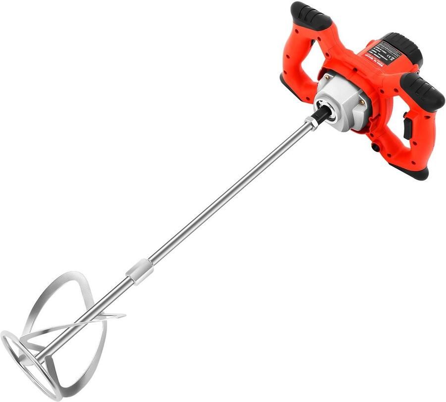 Allecto Betonmenger Elektrisch Handmixer 1500W 220V Pleistermortel Mengboor Voor Pleisterwerk Grijs Model Elektrische Betoncementmenger met Enkele Staaf Handmatig AliExpress 1420