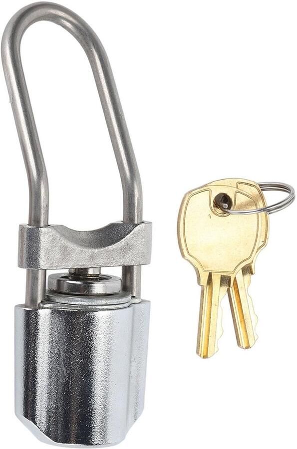 Allecto Bier Tap Lock Kraan Lock Leidingwaterdicht Roestvrij staal Voor Homebrew Keg Equipment Bierbehoud Geschikt voor Thuisgebruik