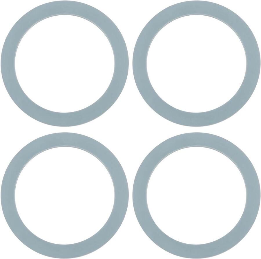 Allecto- Blender O-Ring Pakking Seal Vervanging Rubber Osterizer Compatibel Oster 4 stuks Blender O-Ring Pakking Seal Compatibel met Oster Compatibel met Osterizer Blender Vervanging Rubberen Pakking Platte Rubber O-Ring Seal 6.6x5x0.2cm