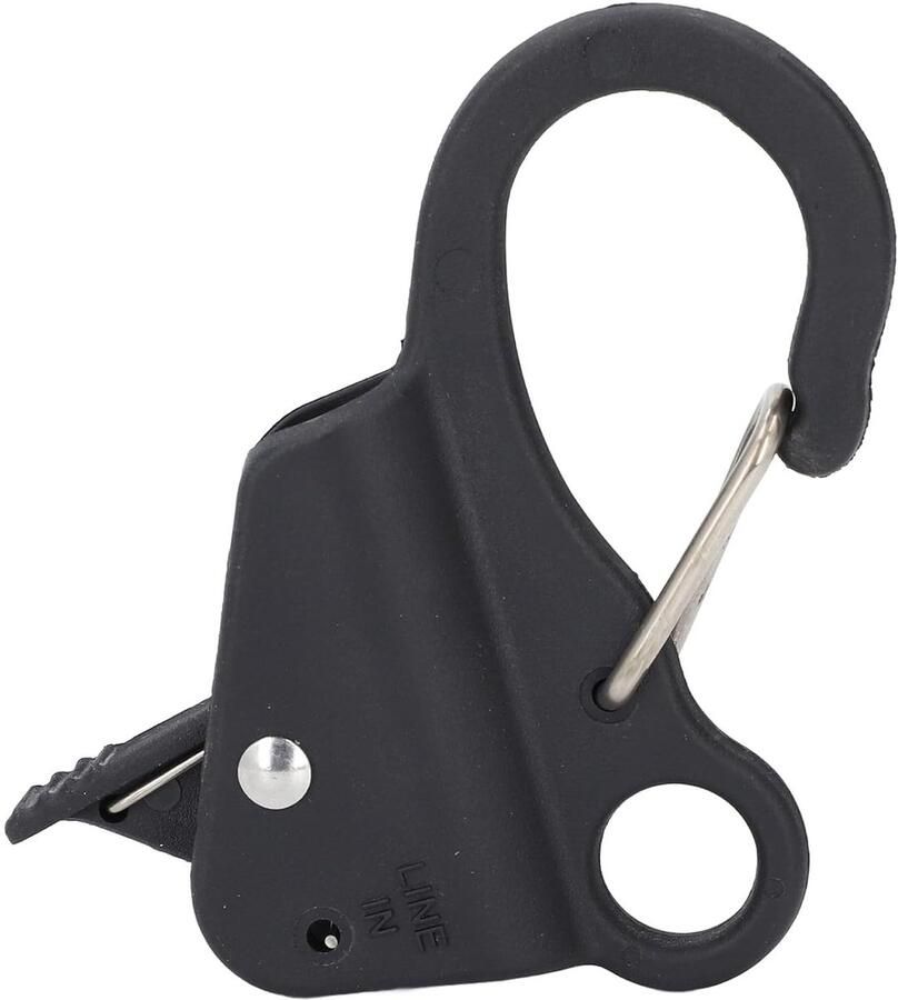 Allecto Bootankerhaak Snelontgrendelingsysteem Zilver 8000 lbs draagvermogen 3 8-5 8 inch touw Geschikt voor boten Maritiem model