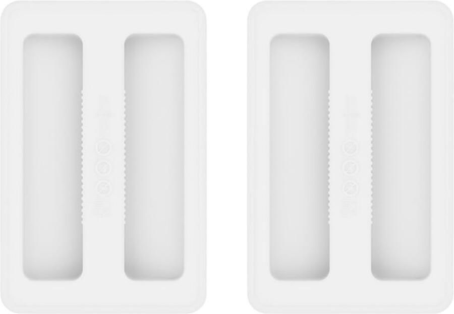 Dailygoods- Broodrooster Siliconen Cover 2 Stuks Temperatuurbestendig Flexibel Wasbaar Geschikt voor Voedsel Keukenaccessoire