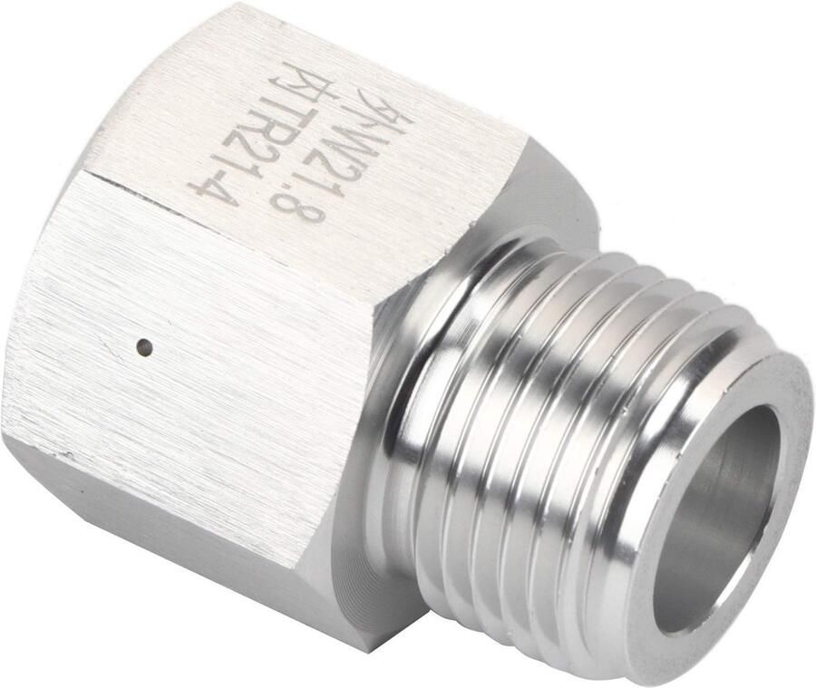 Allecto CO2 Cilinder Adapter Soda Cilinder Adapter Betrouwbare prestaties Rood Geschikt voor zelfgemaakte drank Compact model