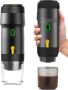 Dailygoods Dailygoody Elektrische espressomachine Draagbaar koffiezetapparaat Volautomatisch Zwart 3-in-1 capsulevak Geschikt voor en DG-capsules - Thumbnail 1