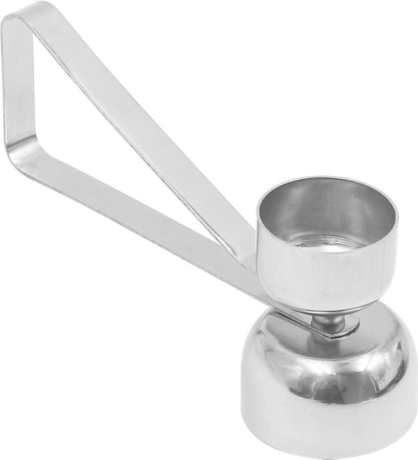 Allecto Eitjes kraken Dubbelzijdige eieropener Voor zachte en harde eieren Eitopper Eierscheider Eieren snijden Geschikt voor koken