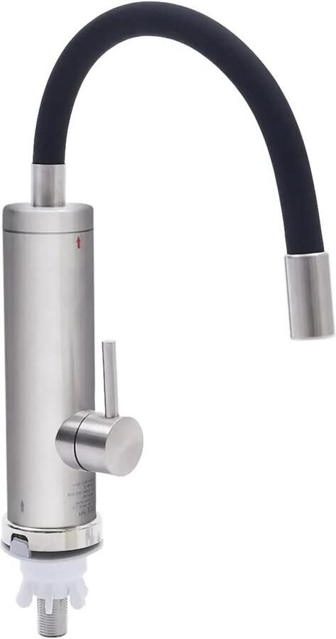 Allecto Elektrische Instant Verwarmingskraan LED Temperatuurdisplay Doorstromerskraan 360 graden draaibaar Waterbesparend Geschikt voor Badkamer Wit Zwart Rood Energiezuinig Verbruik 220V 3000W Modern Design Thuis AliExpress 13