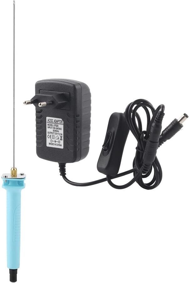 Allecto Elektrische schuimsnijder Polystyreen snijder 20 cm Precisiesnijder 24 W EU Plug Knutselbenodigdheden Geschikt voor hobby e