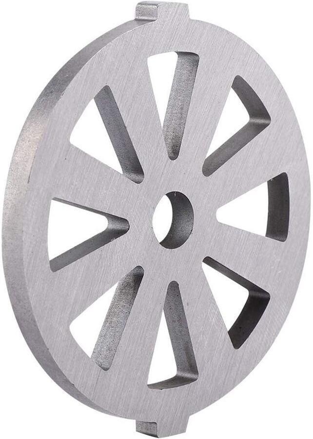 Allecto Elektrische Vleesmolen Onderdelen Vleesmolen Mes en Plaat Veilig en duurzaam 7Mm Gat Vleesmolen Accessoires Perfect voor snel g