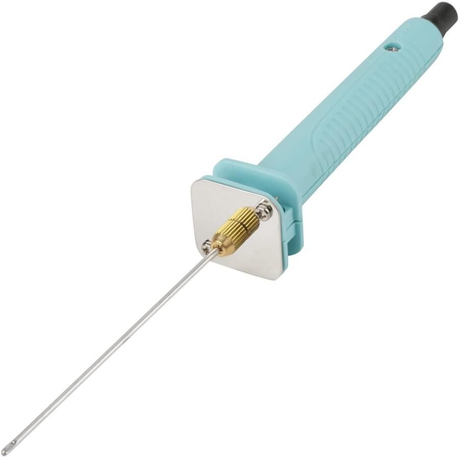 Vlemico Elektrische schuimsnijder voor creatief knutselen Turquoise Polystyreen snijmachine Snijgereedschap voor hobbyisten
