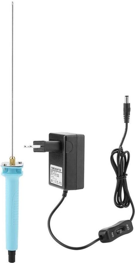 Allecto Foam Cutter Elektrische Warmtedraad Snijder 30 Watt 25 cm Ideaal voor Polystyreen Perfecte Snijkwaliteit Voor Hobbyisten