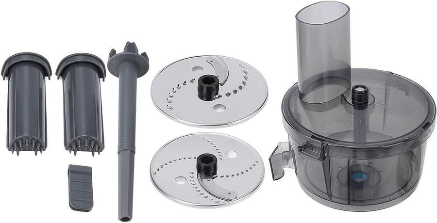 Allecto- Groentesnijder Rvs Groenterasp Geschikt voor Tm5 Tm6 Tm31 Machine-Accessoire Keukenmachine Verschillende Groenten