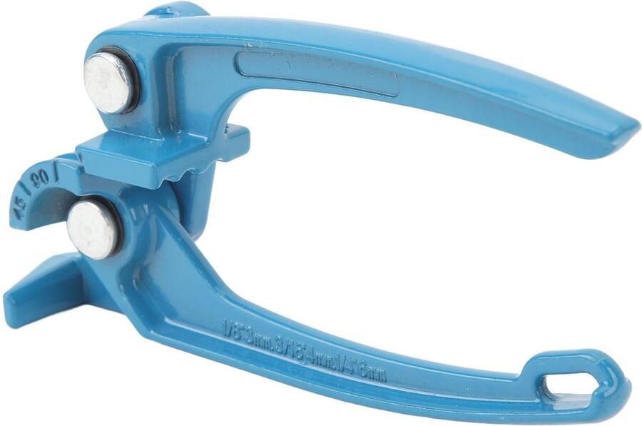 Allecto Handmatige Buisbuiger Buisbuiggereedschap Eenvoudige Bediening Compact Formaat Geschikt voor Materialen Voor 1 8 3 16 1